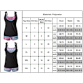 Pikkukuva 3 / 3: Naisten poikashortsit Bikini Tankini Setti Urheilullinen Uimapuku Pink Grey M