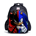 Miniatyrbild 1 av 5: Sonic the Hedgehog Ryggsäck för Pojkar Skolryggsäck Bokväska C S