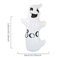 Pikkukuva 3 / 5: Halloween puhallettava kurpitsakeinukoriste, vahva ja tukeva ulkokäyttöön, tee-se-itse-koristeluun Ghost