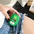 Miniatyrbild 4 av 4: Söt Rick Silikonhörlursfodral för AirPods 1/2 3 Pro Skyddande Fodral 3rd generation