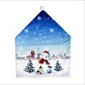 Miniatyrbild 4 av 5: Julmiddags Stolsöverdrag Tomteluva Stolsöverdrag snowman