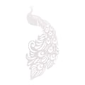 Pikkukuva 2 / 5: 40 KPL Riikinkukko Viinilasikortti / Hääpöydän Koriste / Luova White 40 PCS