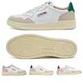 Miniatyrbild 5 av 6: AUTRY 01 LOW LÄDER OCH MOCKA SNEAKER Löparskor Träningsskor Grey White Green 44