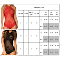 Miniatyrbild 7 av 7: Sexig Underkläder för Kvinnor, Babydoll Bodysuit Nattkläder Black L