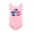 Pikkukuva 1 / 5: Lasten Lilo Stitch -kuvioinen monokini uimapuku uimapuku uima-asu surffaus rantavaatteet kesäinen yksiosainen uimapuku Pink 140cm