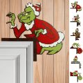 Miniatyrbild 3 av 3: Julstölden Dörrhörna Dekor Ram Logotyp Ornament Present C