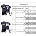 Miniatyrbild 2 av 3: Barnfotbollströja Vini JR #20 Benzema # 9 Fotbollströjor Jersey Set #20 10-11Y