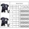 Miniatyrbild 2 av 3: Barnfotbollströja Vini JR #20 Benzema # 9 Fotbollströjor Jersey Set #20 4-5Y