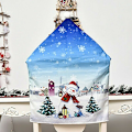 Miniatyrbild 1 av 5: Julmiddags Stolsöverdrag Tomteluva Stolsöverdrag snowman
