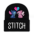 Pikkukuva 1 / 2: Lilo Stitch Sarjakuva Pojat Tytöt Neulottu Pipo Talvihattu #4