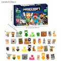 Miniatyrbillede 1 af 2: Minecraft Julefigur 24 Dages Nedtællings Julekalender 2024 Overraskelsesgave D