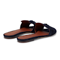 Miniatyrbild 3 av 5: LORO PIANA Summer Charms mockasiner tofflor Black 41