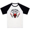 Miniatyrbild 1 av 2: Stranger Things Hellfire Club T-shirt Unisex Sommar Topp 2XL