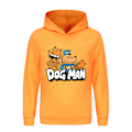 Miniatyrbild 1 av 7: Hoodies HUNDMANN Pullover Tröjor Toppar Långärmad Hoodie Unisex Hooded Sweatshirt Långärmad Pullover Hoody för Pojkar Flickor Barn Tonåringar 7-14 År Orange 130cm