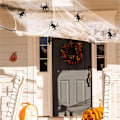Pikkukuva 3 / 5: Halloween animoitu riippuva pääkallo juhlatarvikkeeksi nurmikolle