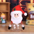 Miniatyrbild 3 av 4: 5 st julgodisburkar förvaringsflaska tomtesäck för barn Snowman 5PCS