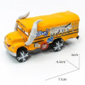 Miniatyrbild 2 av 3: Disney Pixar Cars Miss Fritter Diecast Modellbil Leksaker Kreativa Gåvor för Barn