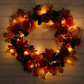 Pikkukuva 2 / 5: Halloween-koriste kurpitsa, männynkäpy, vaahteranlehti LED-köynnös Garland Pine Cone LED