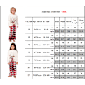 Pikkukuva 4 / 5: Joulu pitkähihainen T-paita housut setti juhla perhe pyjamat Mother 4XL