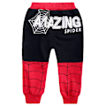 Miniatyrbild 4 av 4: Spiderman Cosplay Klädset för Barn Pojkar Black 100