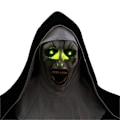 Miniatyrbild 1 av 2: Vuxen Halloween Mask Terror Mask Återanvändbar Justerbar Mask F