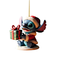 Miniatyrbild 4 av 5: 10 st 2D Platta Dekorationer för Presenter Lilo och Stitch Juldekorationer, Tryckta Semesterjulsdekorationer Inomhus 10PCS