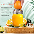 Miniatyrbilde 5 av 5: Mason Jar Juicer Lokk - Rustfritt Stål Juicer Lokk Kjøkkenutstyr, Håndtak Sitrus Rivjern Gjenbrukbart Juicer Lokk