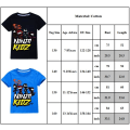 Miniatyrbild 5 av 5: Ninja Kidz Barn T-shirt Sommar Casual Kortärmad Tryckt Tee Toppar Fans Pojkar Flickor Jul Födelsedagspresent Black 160cm