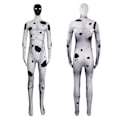 Miniatyrbillede 1 af 4: Voksen Zentai Helkrops Langærmet Heldragt Halloween 170cm