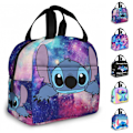 Miniatyrbild 2 av 5: Barn Flickor Pojkar Lilo & Stitch Isolerad Lunchlåda Väska Matpaket För Skola Picknicklåda #1