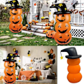 Pikkukuva 1 / 5: Halloween puhallettava kurpitsakeinukoriste, vahva ja tukeva ulkokäyttöön, tee-se-itse-koristeluun Ghost