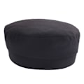 Miniatyrbild 4 av 4: Fashion Unisex Militärkepsar Vår Höst Sjömanshattar För Kvinnor Män Flat Top Kaptenkeps Black