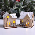 Miniatyrbild 5 av 5: Mini By Mini Julby Mini LED-figurer Hus C