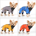 Miniatyrbillede 5 af 5: Kæledyrshundejakke Vinterforet Frakke Hvalpe Hunde Varmt Vandtæt Beklædning Tøj Orange 3XL
