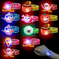 Miniatyrbillede 2 af 2: 12 stk. Halloween Festpose Fyld Led Lysende Blinkende Armbånd 12PCS