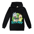 Miniatyrbild 1 av 5: Barn Rick and Morty Hoodie Sweatshirt Långärmad Tröja 170cm
