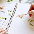 Miniatyrbillede 5 af 5: Akvarel Workbook 12 Farver Akvarel Øvelsesbog Malersæt Til Begyndere Baking
