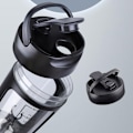 Miniatyrbild 6 av 7: Elektrisk Protein Shaker 650ml, Dricksflaska, Vattenflaska, Automatisk Proteinmixer, För Perfekta Krämiga Proteinshakes Black