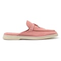 Pikkukuva 2 / 5: LORO PIANA Charms Walk Koristellut Mokkanahkaiset Muulit Tossut Pink 41