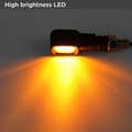 Miniatyrbild 3 av 5: Mini Motorcykel LED-indikator 12V E24 E-märke Rektangulär Motorcykelindikator Vattentät IP67 (2 stycken)