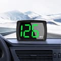 Den senaste GPS Hud Digital Hastighetsmätare Plug And Play Alla Bilar Stor Font Mph Biltillbehör null