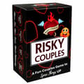 Risky Couples kortspill, voksenfestspill for par, morsomt datingspill med hjerterdesign