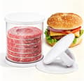 Burger Patty Maker Flerlagers Burgerpress Set för BBQ Hemlagad Förberedelse
