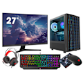 Pikkukuva 1 / 4: VIST BREEZE PC Gaming Ryzen 7 5700X - RAM 32GB - RTX 4060Ti - SSD 1TB M.2 - WIFI - 27" - Windows 11 Pro