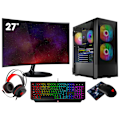 Pikkukuva 1 / 4: VIST Kit R5 5600G 32GB RX VEGA7 SSD 1TB WIFI W11 27"