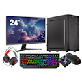 Pikkukuva 1 / 4: VIST PC Gaming Core i5 12400 - RAM 16Gb - Intel UHD - SSD 1TB M.2 - WIFI - 24" - Windows 11 Pro