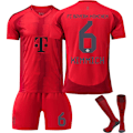 Pikkukuva 1 / 2: 2425 Bayern pelipaita 3 Kim Min-jae No. 9 Kane 10 Sane ja muita aikuisille ja lapsille tarkoitettuja jalkapallopaita-settejä No.6 KIMMICH XL