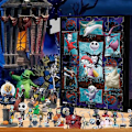 Miniatyrbillede 1 af 2: 24 Nye Halloween Nedtællingskalender Spøgelse Spøgelse Vibe Gotisk Blind Box Gaver Style 3