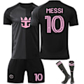 Miniatyrbilde 1 av 2: 2025 ny Messi No.10 Miami fotballdrakt med korte ermer for voksne og barn No. 10 Messi 26