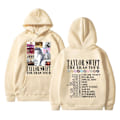 Miniatyrbillede 1 af 4: 2023 Julegave Taylor Swift Fans Hoodie Efterår og Vinter Mænds og Kvinders Sweatshirt Julejakke Khaki S